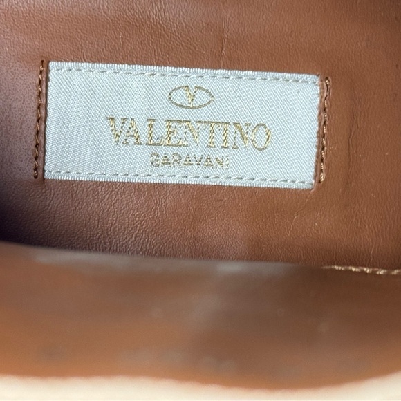 Valentino Garavani Calfskin Embroidered Texan Cowboy Ankle Boots - Size 39.5 - Picture 6 of 7